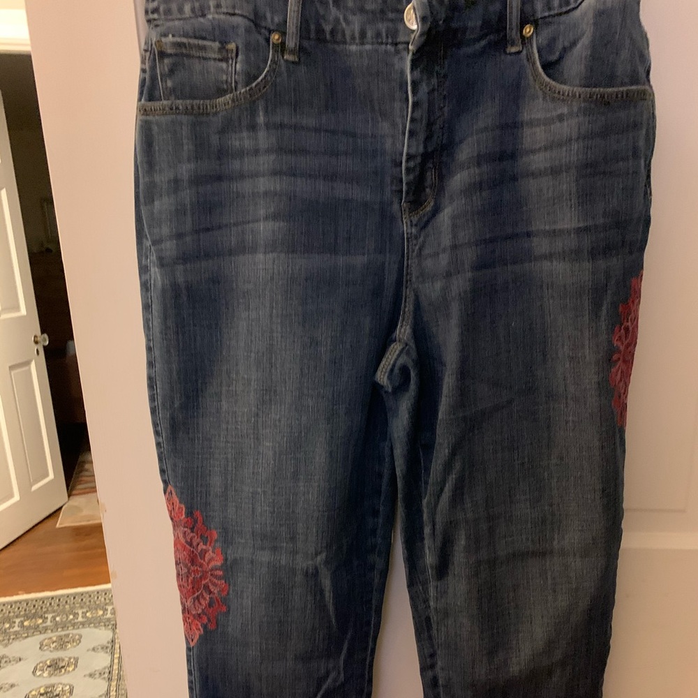 Chico girlfriend ankle jeans
